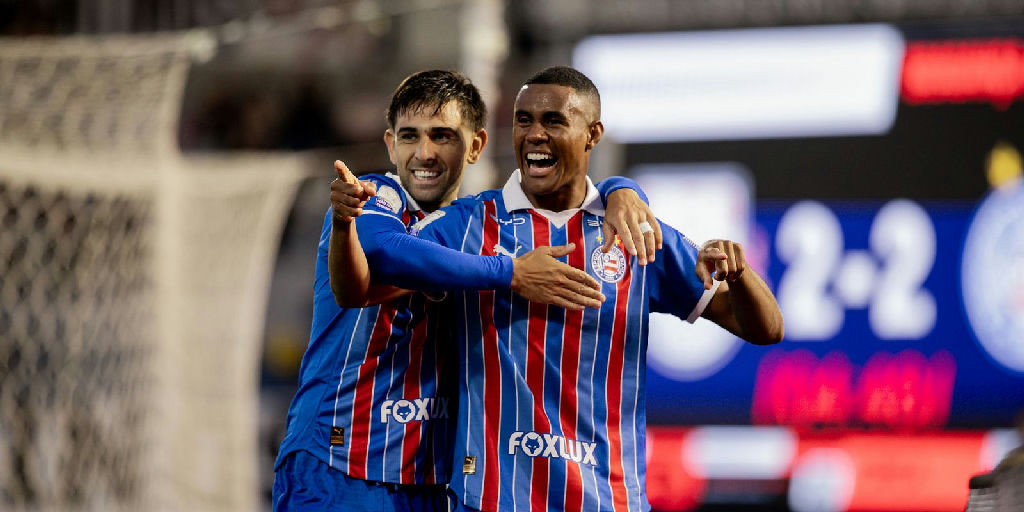 Bahia vence Bragantino fora de casa e consolida posição no G-5 do Brasileirão