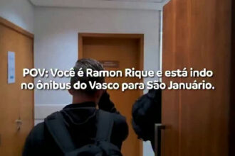 Bastidores do Vasco: vídeo revela visão de Ramon Rique a caminho de São Januário