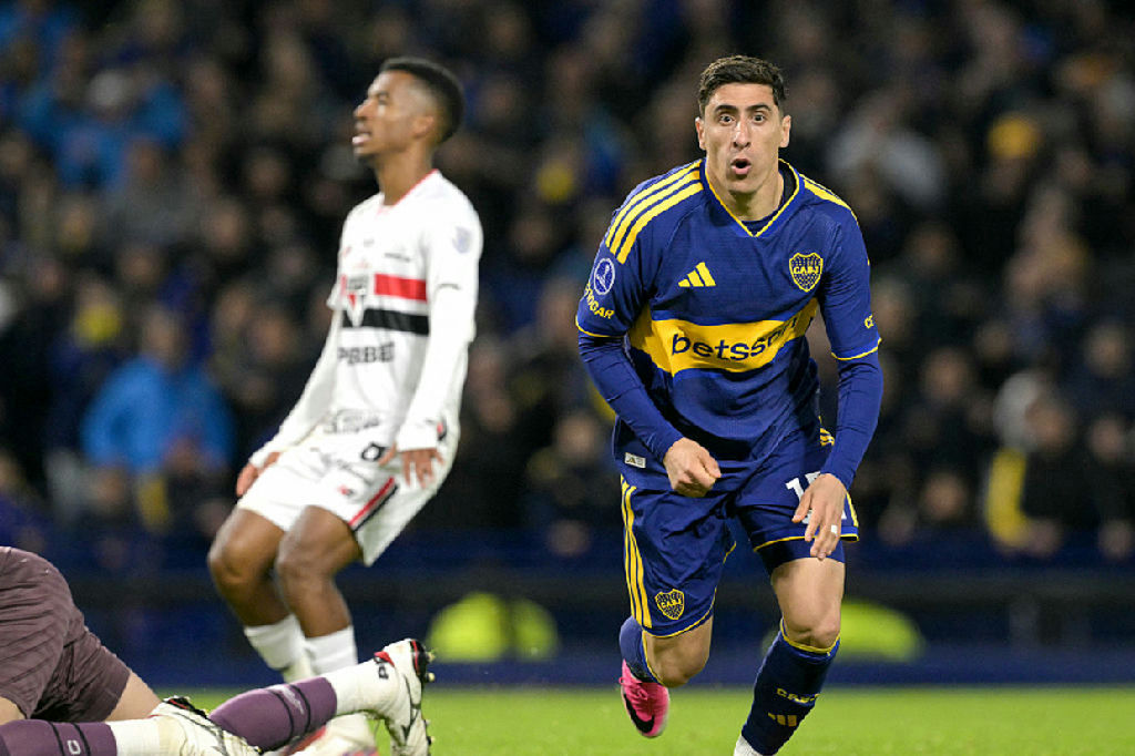 Boca Juniors vence São Paulo na Bombonera e abre vantagem na Sul-americana