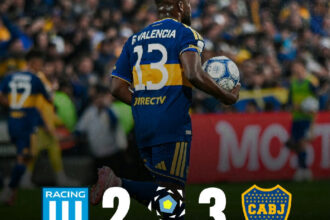 Boca Juniors vira sobre o Racing e garante vaga na semifinal da Copa Argentina