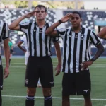Botafogo atropela Sampaio Corrêa por 4 a 0 e assume a vice-liderança do Carioca Sub-20