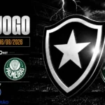 Botafogo e Palmeiras se enfrentam em duelo decisivo pelo Campeonato Brasileiro