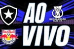 Botafogo e Red Bull Bragantino duelam pelo Brasileirão sub-17 no Nilton Santos
