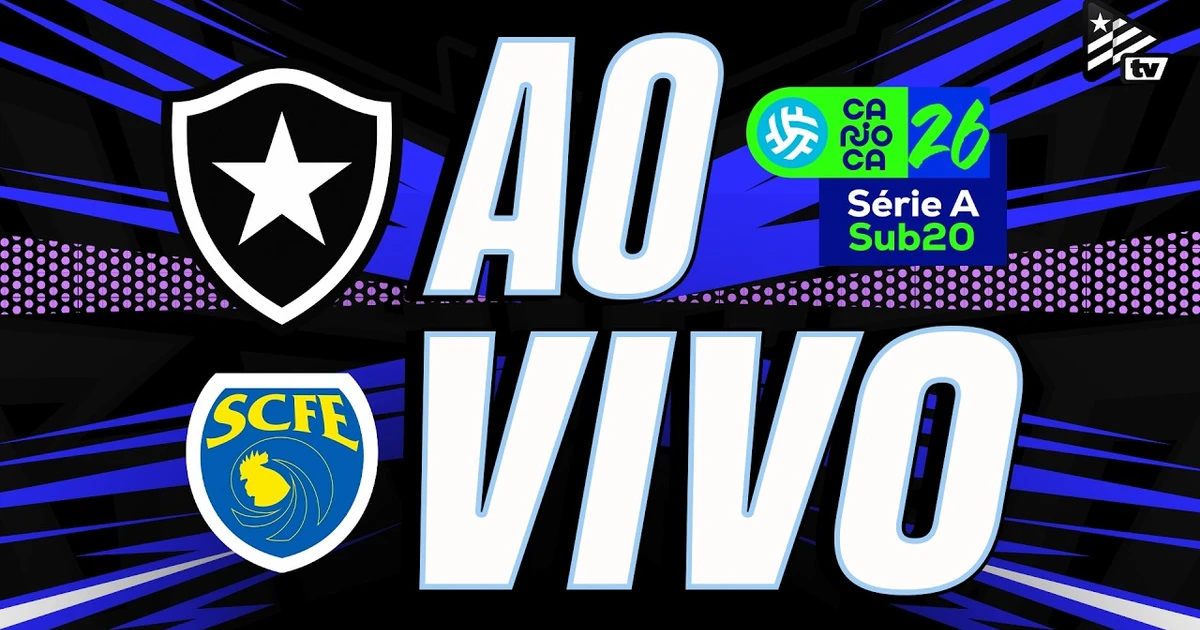 Botafogo e Sampaio Corrêa duelam pelo Carioca Sub-20 com transmissão AO VIVO da Botafogo TV
