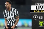Botafogo empata com Red Bull Bragantino e liga sinal de alerta no Brasileirão