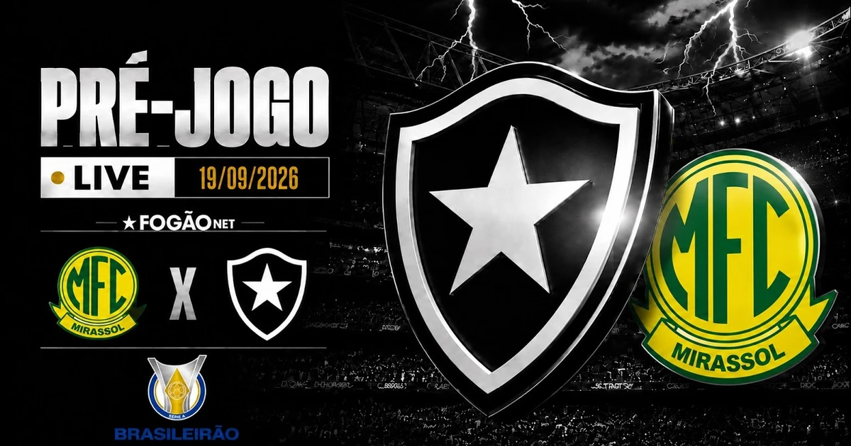 Botafogo encara Mirassol na estreia de Tite pelo Campeonato Brasileiro