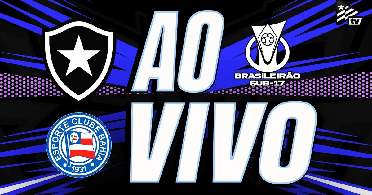Botafogo enfrenta o Bahia no Nilton Santos em busca de ascensão no Brasileirão Sub-17