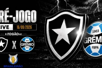 Botafogo enfrenta o Grêmio em duelo decisivo pela 21ª rodada do Brasileirão