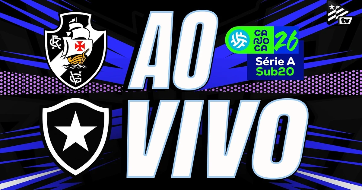 Botafogo enfrenta o Vasco pelo Campeonato Carioca Sub-20 em busca de reabilitação