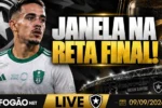 Botafogo enfrenta obstáculos no mercado enquanto janela de transferências se aproxima do fim