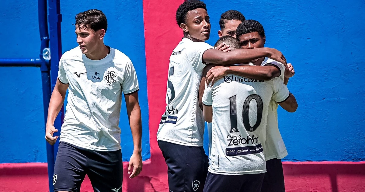 Botafogo inicia Copa Rio com vitórias expressivas nas categorias sub-15 e sub-17