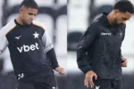 Botafogo intensifica preparação sob chuva com retornos importantes no Nilton Santos