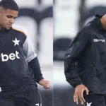 Botafogo intensifica preparação sob chuva com retornos importantes no Nilton Santos