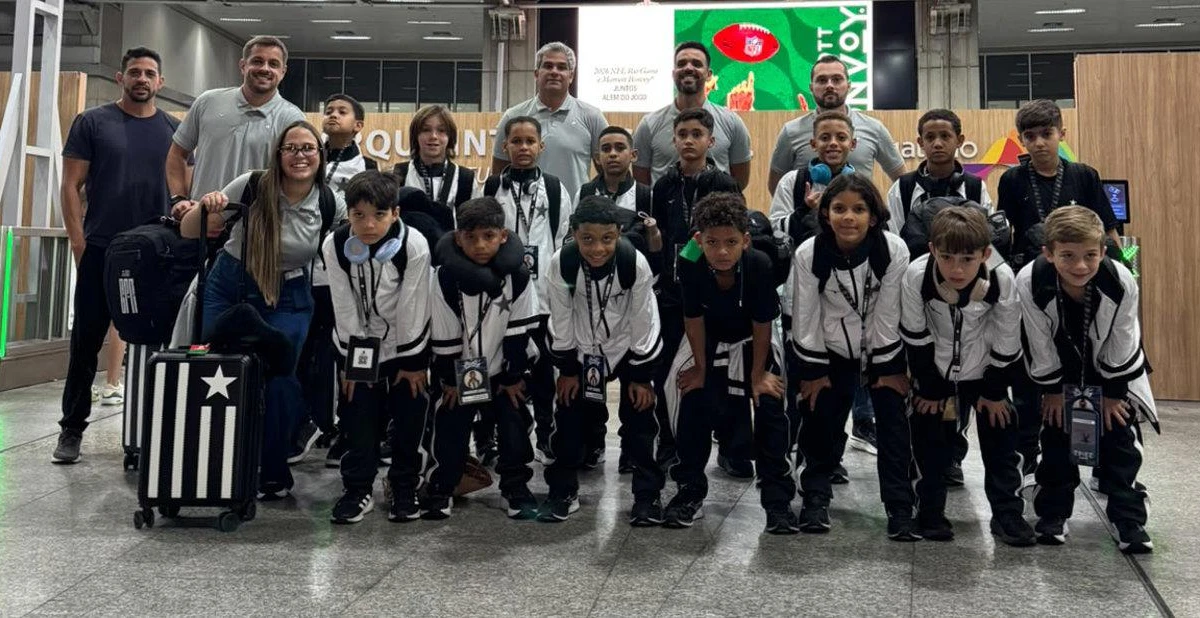 Botafogo leva categoria sub-9 para disputar torneio internacional na China