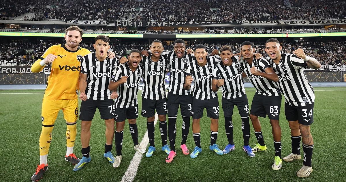 Botafogo lidera ranking de jovens talentos e antecipa exigência da CBF para 2027