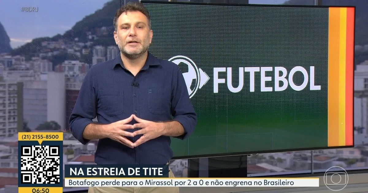 Botafogo liga sinal de alerta no Brasileiro após derrota na estreia de Tite