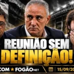 Botafogo mantém busca por técnico após reunião sem acordo COM Tite