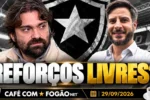 Botafogo mantém cautela sobre reforços livres e projeta novos investimentos para 2027