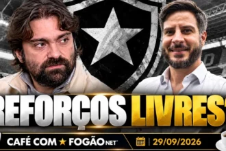 Botafogo mantém cautela sobre reforços livres e projeta novos investimentos para 2027