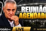 Botafogo marca reunião com Tite para definir novo comando técnico