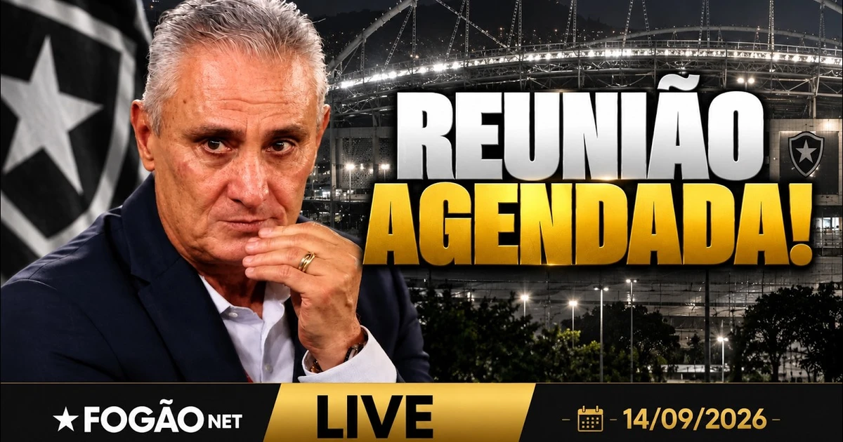 Botafogo marca reunião com Tite para definir novo comando técnico