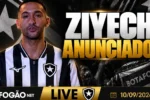 Botafogo oficializa a contratação do astro marroquino Hakim Ziyech
