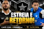 Botafogo prepara estreia de Arthur Chaves e retorno de Arthur Cabral contra o Grêmio