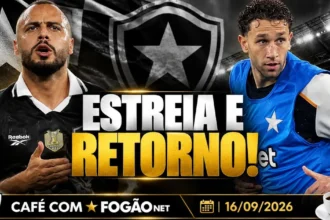 Botafogo prepara estreia de Arthur Chaves e retorno de Arthur Cabral contra o Grêmio