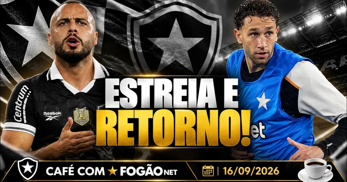 Botafogo prepara estreia de Arthur Chaves e retorno de Arthur Cabral contra o Grêmio