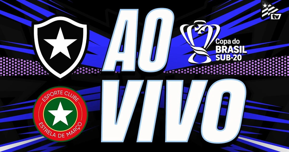 Botafogo retorna à Copa do Brasil Sub-20 em confronto decisivo contra o Estrela de Março