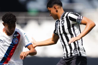 Botafogo sofre goleada do Bahia no Nilton Santos e complica situação no Brasileiro Sub-17
