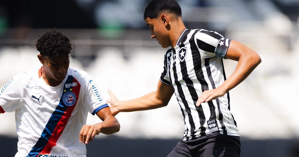Botafogo sofre goleada do Bahia no Nilton Santos e complica situação no Brasileiro Sub-17