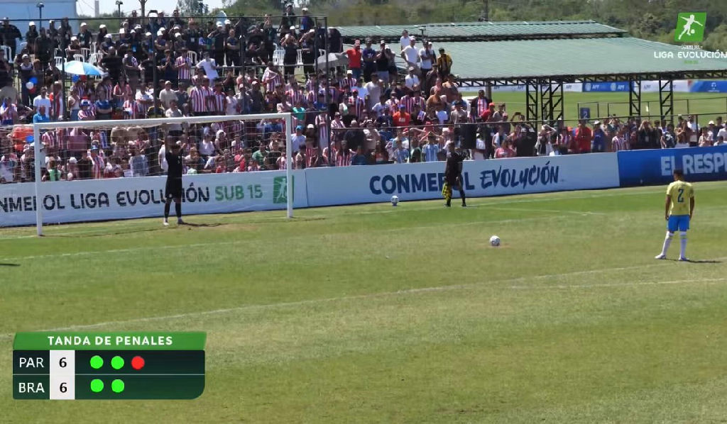 Brasil conquista bicampeonato da Liga Evolución sub-15 contra o Paraguai