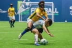 Brasil conquista medalha de prata na Copa América de futebol de cegas
