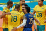 Brasil domina Colômbia e mantém invencibilidade no Sul-americano de vôlei