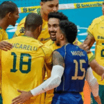 Brasil domina Colômbia e mantém invencibilidade no Sul-americano de vôlei
