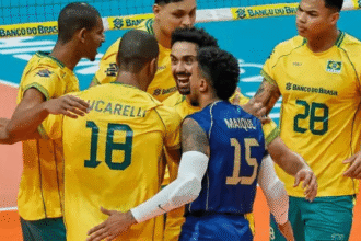 Brasil domina Colômbia e mantém invencibilidade no Sul-americano de vôlei