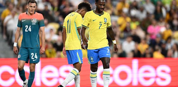 Brasil enfrenta Austrália em amistoso internacional com transmissão ao vivo