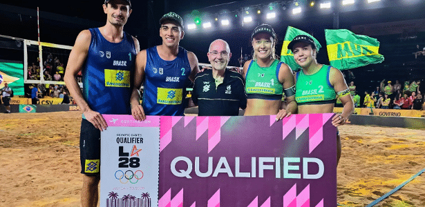 Brasil garante primeiras vagas masculinas para os Jogos Olímpicos de Los Angeles 2028