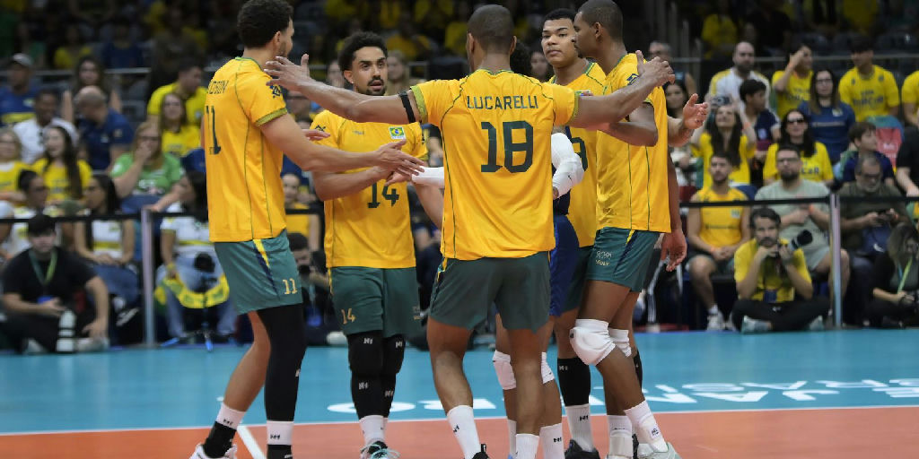 Brasil garante vaga no mundial de vôlei após vitória sobre a Venezuela