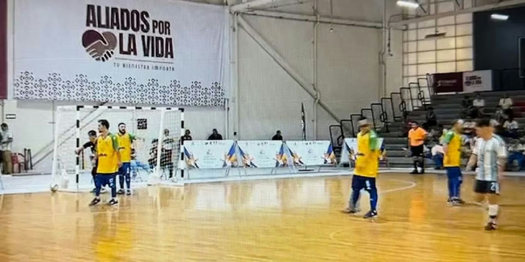 Brasil goleia Argentina e conquista o tetracampeonato mundial de futsal down