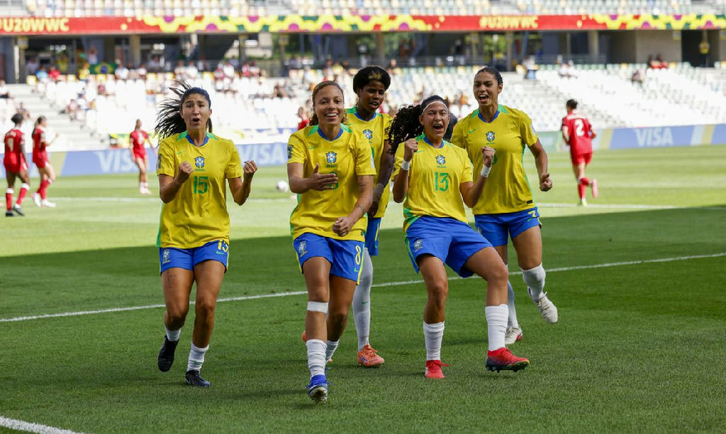 Brasil vence Canadá e garante classificação antecipada no Mundial Sub-20