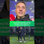 Bruno Duarte celebra primeiro gol pelo Vasco e classificação na Sul-americana