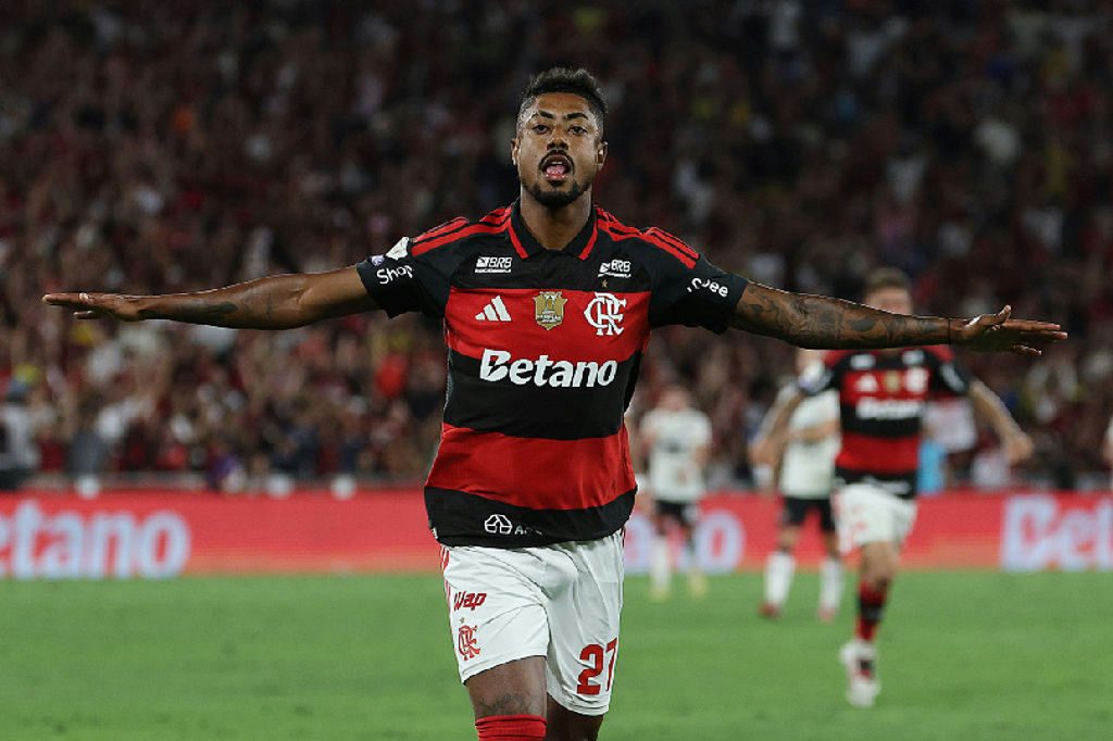 Bruno Henrique persegue recorde histórico de Gabigol na Libertadores