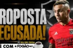 Cebolinha declina oferta do Botafogo enquanto Arthur Chaves desembarca no Rio