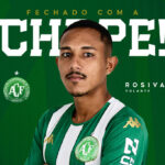 Chapecoense oficializa a contratação do volante Rosivan para o elenco