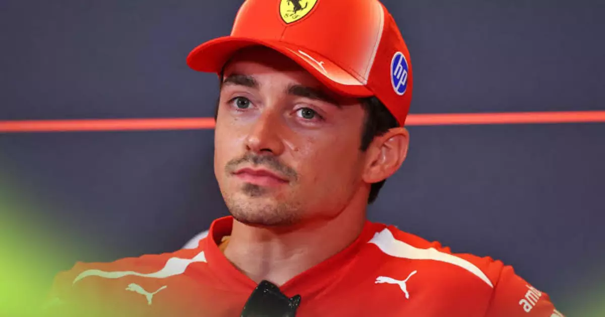 Charles Leclerc aponta desvantagem da Ferrari após classificação no GP do Azerbaijão