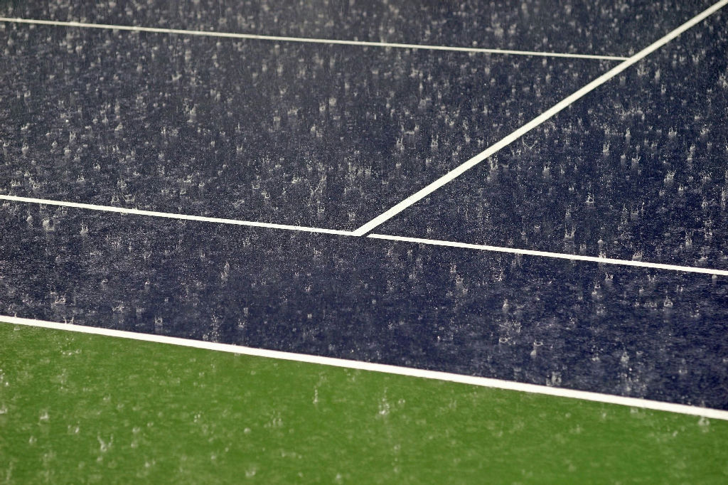 Chuva intensa força transferência do qualificatório do SP Open para quadras cobertas
