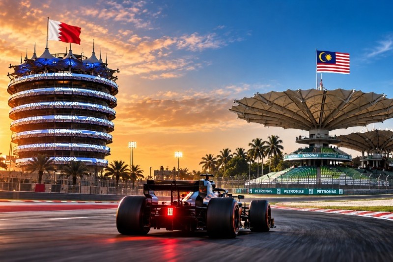 Conflitos no Oriente Médio levam GP do Bahrein de 2026 para a Malásia