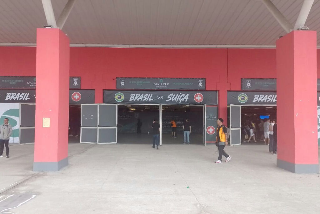 Copa Davis na Farmasi Arena oferece estrutura completa com preços elevados